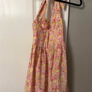Floral Halter dress woman’s
